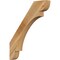 Ekena Millwork 4"W x 30"D x 36"H Olympic Rough Sawn Knee Brace, Western Red Cedar BRC04X30X36OLY00RWR - alternate 1